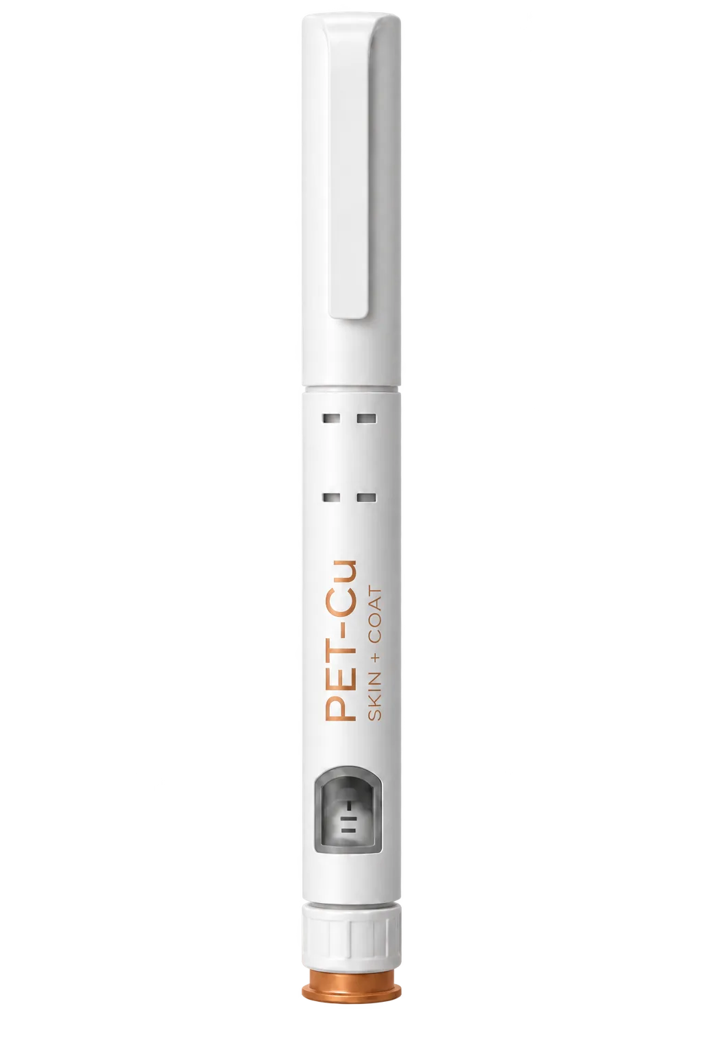 PET-Cu Skin and Coat illustrative research pen